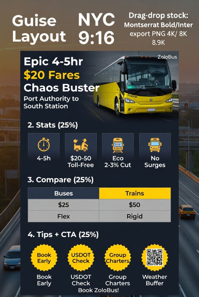 Thrilling NYC to Boston Bus Conferences: Your Ultimate 2026 Roadmap from Port Authority Chaos to South Station Success 4 Infographic NYC to Boston bus conferences