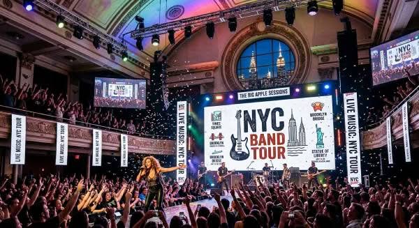 23 NYC Band Tour Bus Rental
